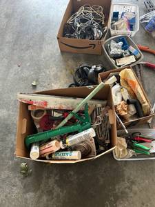 lot 231 image: Mixed Lot of Home Improvement Tools and Supplies