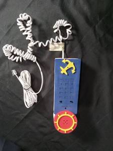lot 5531 image: Unisonic Corded Telephone with Coiled Handset Cord