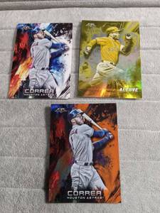 lot 5543 image: Topps Fire Baseball Card Collection - Jose Altuve and Carlos Correa Houston Astros