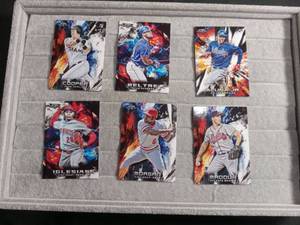 lot 5550 image: Topps Fire Baseball Card Collection with Ronald Acuna Jr Rookie Card