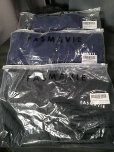 lot 40796 image: FASMAVIE Womens Ribbed Leggings Set