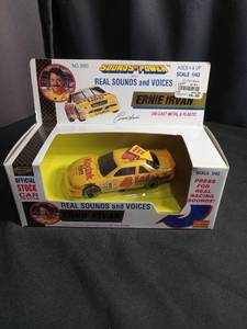 lot 50339 image: Road Champs Ernie Irvan #4 Kodak Film 143 Scale Die-Cast NASCAR Stock Car with Sounds