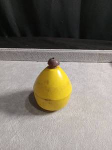 lot 50407 image: Yellow Fishing Bobber Float with Brown Tip