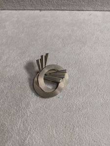 lot 50412 image: Silver-Tone Art Deco Style Circular Brooch Pin