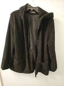 lot 50820 image: Sandro Sport Hooded Wool Blend Jacket XL
