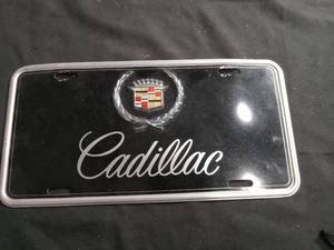 lot 6022 image: Cadillac Decorative Booster License Plate