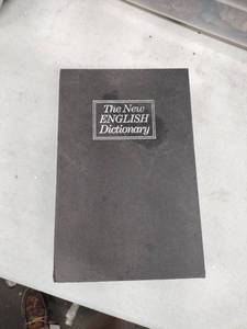 lot 62183 image: diversion safe disguised as The New English Dictionary -Locked