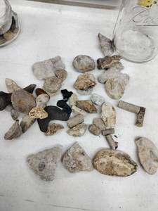 lot 62193 image: Jar of Gemstones and Rocks