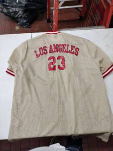 lot 59381 image: Los Angeles Angels Baseball Jersey 23 - XL