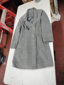 lot 59404 image: Calvin Klein wool blend trench coat - 6