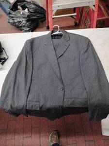 lot 59416 image: Chaps Ralph Lauren Grey Two Piece Suit Set
