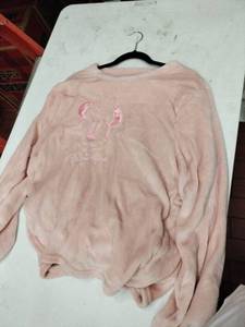 lot 59427 image: peach-pink Disney Minnie Mouse fleece Sleepwear Set
