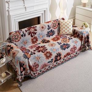 lot 8791 image: AIVIA Couch Cover Sheet Blanket, Oversized Covers for 3 Cushion Sofa, Extra Large RV Furniture Decoration Throws Recliner Slipcovers, L-Shape U-Shaped Sectional Protector for Cats Dogs Washable