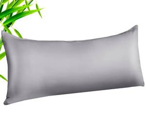 lot 8839 image: TELUS Body Cooling Pillow Case Cover, Bamboo Rayon & Lyocell Pillowcase with Zipper Closure, Breathable Pillow Case for Hot Sleepers and Night Sweats, 20x54 inches, Light Grey