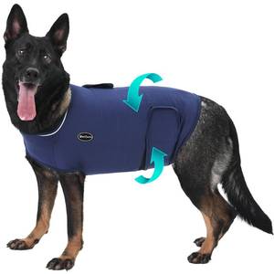 lot 8844 image: Meifsou Dog Anxiety Vest, Skin-Friendly Thunder Jacket for Dogs, Dog Calming Shirt for Thunder, Fireworks, Vet Visits and Separation - Keep Pet Calm Without Medicine & Training, Anti Anxiety for Dogs