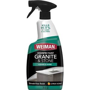 lot 8951 image: Weiman Granite & Stone Disinfectant Cleaner & Polish and sealer  24 fl oz