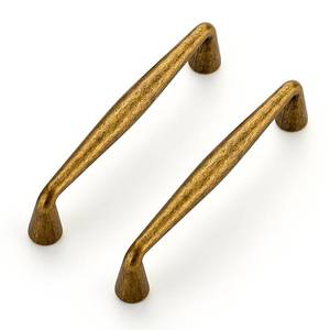 lot 8961 image: Ravinte 5 Pack 3-12 Inch Antique Brass Kitchen Cabinet Handles Solid Zinc Alloy Cabinet Pulls Cupboard Hardware Drawer Handles