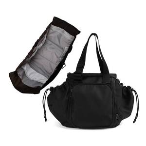 lot 1020 image: BIIVOYA Everyday Bag Tote for Women, Spacious Diaper Bag with 16 Pockets, Durable Travel Bag with Trolley Sleeve, Sleek Work Shoulder Bag, Professional Organizer Carryall (Solid Black)