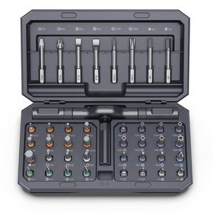 lot 1081 image: Bomivoi 42 in 1 Magnetic Screwdriver Set, Ratchet Screwdriver Set with S2 Steel Bits, Detachable Handle, Multi Bit Repair Tool Kit for Home, Furniture, Electronics, Computer, Bicycle Repair, DIY