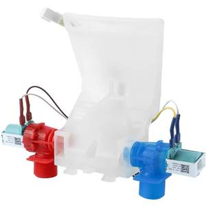 lot 1083 image: Upgraded W10144820 WPW10144820 rev b Washer Water Inlet Valve Compatible with Whirlp-ool Ken-more May-tag Washing Machine Replace W10140911 AP6015761 AP4371093 W10311458 by Fetechmate