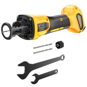 lot 1109 image: Ecarke Cordless Drywall Cut-Out Tool, Brushless Rotary Drywall Saw Compatible with DeWalt 20V Battery,6-Speed 30000 RPM Drywall Cutter for Sheetrock, Plywood & Wood (Tool Only)