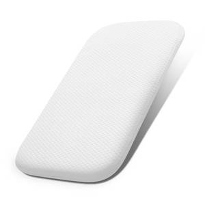 lot 1133 image: Lisara Baby Bassinet Mattress, 32 x 18 Dual Sided Gel Memory Foam Mattress with Waterproof, Removable and Breathable Ice Silk Cover, Fit for RONBEI Bassinet, Ingenuity Foldaway and Cuddor Bassinet