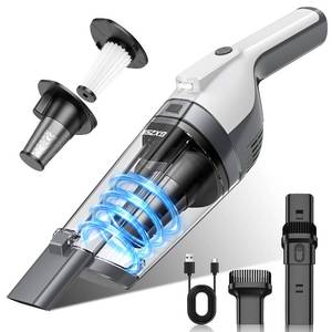 lot 1184 image: Handheld Vacuum Cordless, 15000PA Powerful Suction Hand Held Vacuum Cleaner, Car Vacuum Portable Cordless with Large-Capacity Dust Bin & LED Light, High Power Hand Vacuum for Home, Car, Office, Pet