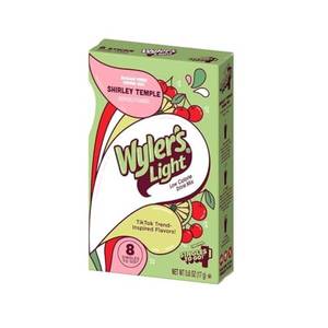 lot 2434 image: All The Candy Wylerfts Light Shirley Temple Singles To Go 17g