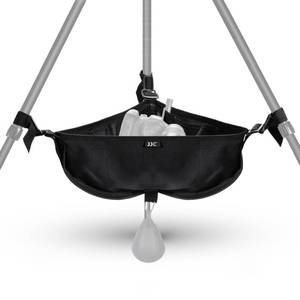 lot 6472 image: JJC Tripod Weights Stone Bag, Heavy Duty Weighted Sand Bags for Tripod Easel Light Stand Photography Astrophotography Paintings, Tripods Rock Bag with Adjustable Buckles and 9 Extra Pockets