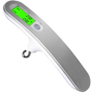 lot 6494 image: VOPOCO Digital Archery Bow Scale, 110lb Luggage Scale with Peak and Hold Mode, Portable Digital Scale with Backlit LCD, gozkglb Conversion for Recurve and Compound Bow, Luggage Weighing