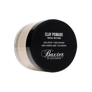 lot 6498 image: Baxter of California Clay Pomade, Strong Hold Matte Hair Clay for Men, Texturizing and Thickening Pomade for Natural Definition and All-Day Control, 2 Ounce