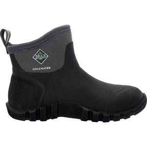 lot 11712 image: MUCK Menfts Edgewater Classic Ankle Boot, Black, Size 11(M) (Slight Use)