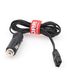 lot 12072 image: DRRI Mini Fridge 12V DC 2 Pin Power Cord for Mobicool Cooler,Gio-Style Fridge,Car Cool Box, Car Freezer Refrigerator,AEG Cooler(3M)