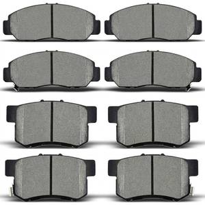 lot 14063 image: ALADICHE Ceramic Disc Brake Pads Set Front and Rear For Acura TSX 2004-2008,For Honda For Accord 2003-2007 D537 D787