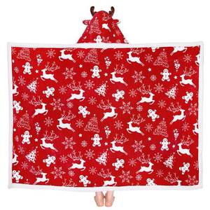 lot 17410 image: OLAOLA Wearable Blanket Hoodie for Women Men, Comfy Cozy Adult Blanket Wrap, Birthday Gifts Ideas