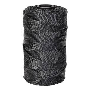 lot 18048 image: Black Bonded Nylon String,350ft 2mm UV-Resistant Nylon Cord String for Garden,Tomato,Climbing Plant,Tie Floristry,Fishing,Wrapping,Camping and Outdoor Survival,Netting Home Improvement