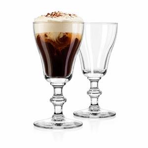 lot 19421 image: HISTORY COMPANY Irish Coffee Glass � Heat-Treated San Francisco�Inspired Design, 2-Piece Set (Gift Box Collection)