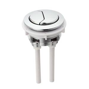 lot 20491 image: Owfeel Toilet Tank Button Dual Push Flushing Toilet Button 48mm Toilet Button Replaced Flush Button with Thread Diameter