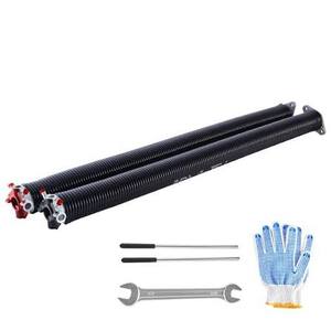 lot 2432 image: Home Master Hardware Steel Garage Door Springs 2-Pack