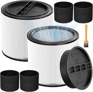 lot 11731 image: Wet Dry Vacuum Replacement Filter (Set Of 2)