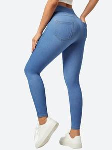 lot 12044 image: Luga Figa Womenfts Blue Denim Jeggings Size Medium