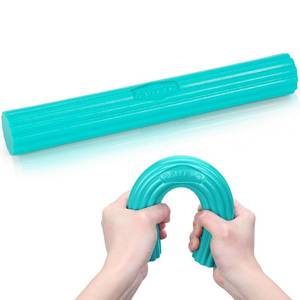 lot 2052 image: Flexible Resistance Bar for Physical Therapy, Resistance Exercise Twisting Bar for Tennis Elbow, Tendonitis Pain Relief and Grip Strength Improve, Green- Medium 15 LBS
