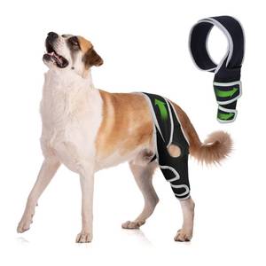 lot 2102 image: KISFLY Dog Knee Brace for Torn ACL Hind Leg, Dog Front Leg Brace for Shoulder Dislocation, Dog Brace for Older and Athletic Dogs, Reducing the Risk of Joint Injuries, Comfortable and Adjustable L