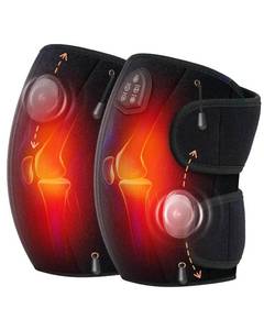 lot 4150 image: CooCoCo FSA Eligible Knee Massager with Adjustable Vibration Motor, Knee Heating Pad for Pain Relief, Knee Massager with Heat, Heating Pad for Knee