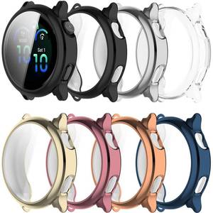 lot 6033 image: Compatible for Garmin Vivoactive 6 Watch Case, Soft TPU Case Cover and Screen Protector for Vivoactive6 Case Cover (7-Pack)