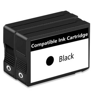 lot 6117 image: KUF Remanufactured Ink Cartridges Replacement with V23.1.1 Chips (Black, 2-Pack)