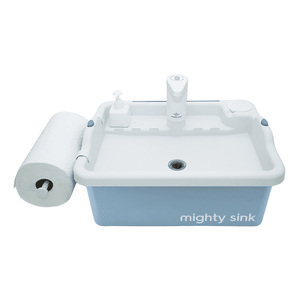 lot 7135 image: The Enhanced Mighty Sink Portable Sink Patented  Electronic Faucet  Indoor and Outdoor Use