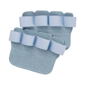 lot 10378 image: AXIONA Items 4-Finger Leather Fitness Master, Non Slip Weightlifting Gloves with Anti Slip, Hand Protection for Men and Womenfts Sports (Blue)