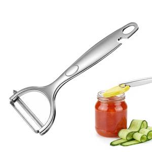 lot 10391 image: KFHENSOMR Stainless Steel Vegetable Peeler 2-in-1 Y Peeler, Dishwasher Safe