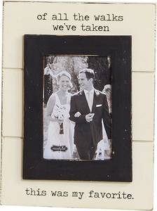 lot 11817 image: Mud Pie of All The Walks Wedding Picture Frame, 5 X 7